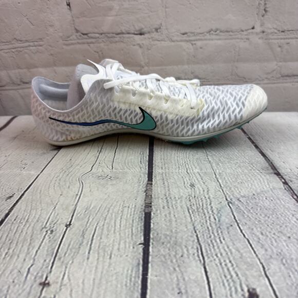 Sz 8 Nike Zoom Mamba 5 Track Shoe White Ombre Cleats AJ1697-100 Men’s New W/Bag - Picture 7 of 12
